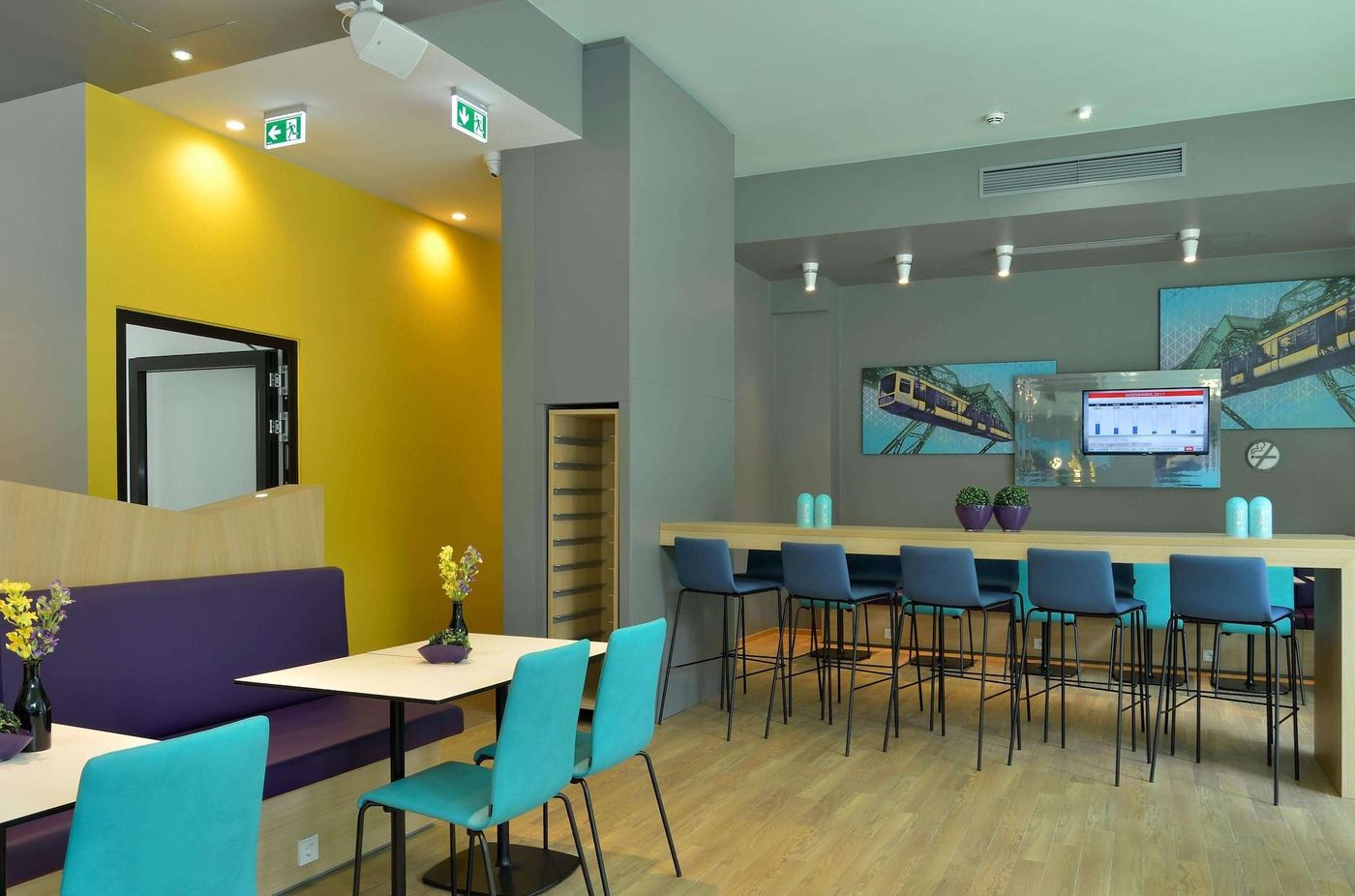 B&B Hotel Wuppertal City-Süd - Germany - Wuppertal - Restaurant - 1