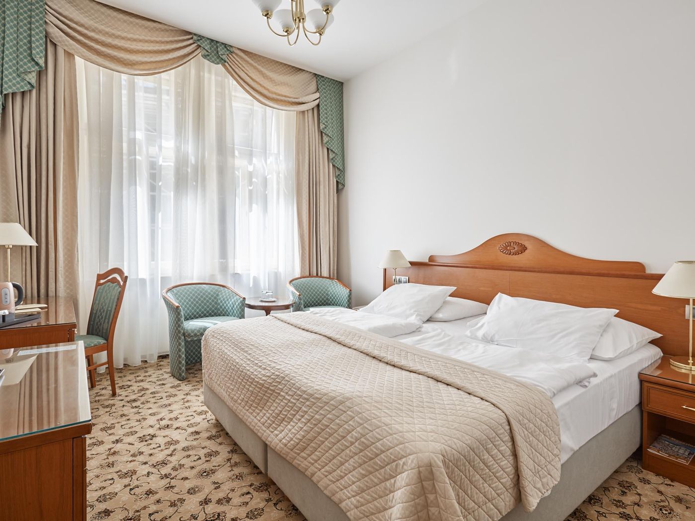 Hotel Romance Puskin-Czech Republic-KARLOVY VARY-Room-5