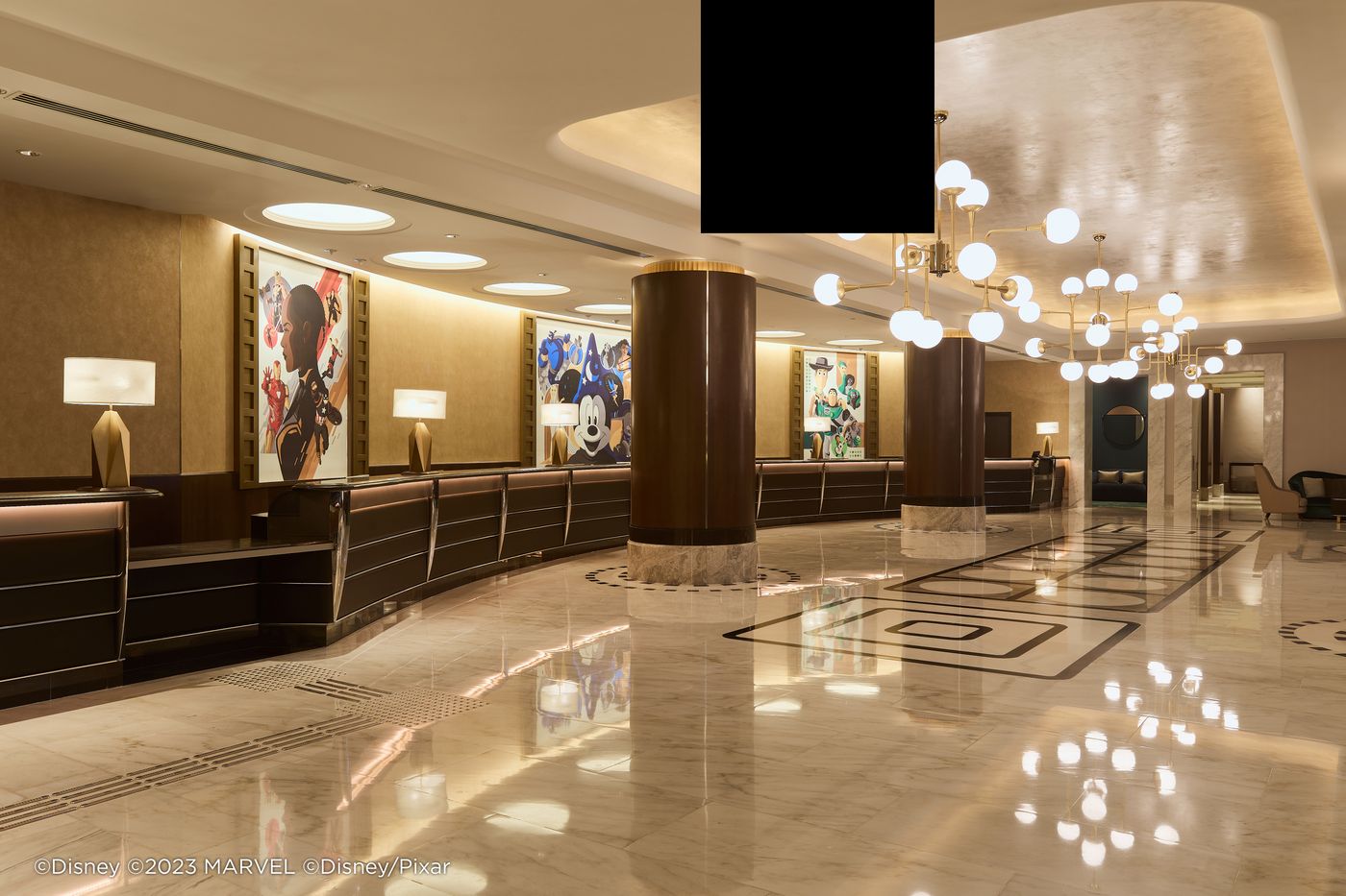 Disney's Hollywood Hotel-Hong Kong – China-HONG KONG-Lobby-7