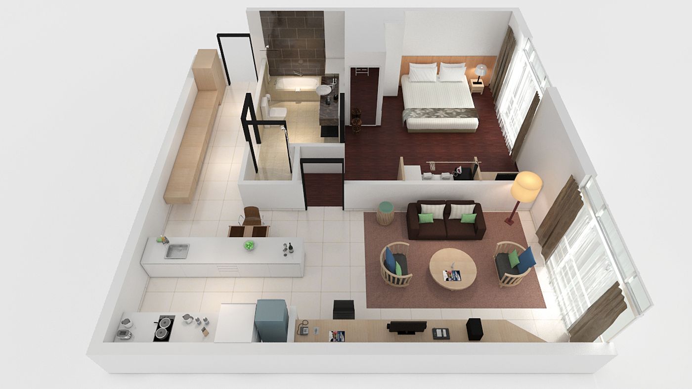 PARKROYAL Serviced Suites Kuala Lumpur-Malaysia-KUALA LUMPUR-Room-7