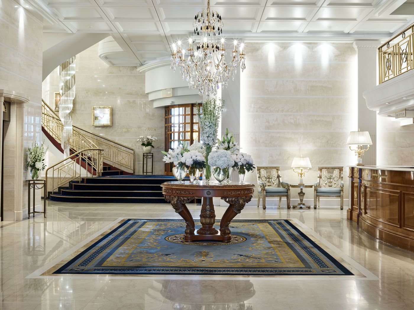 Mandarin Oriental Savoy, Zurich-Switzerland-ZURICH -Lobby-5