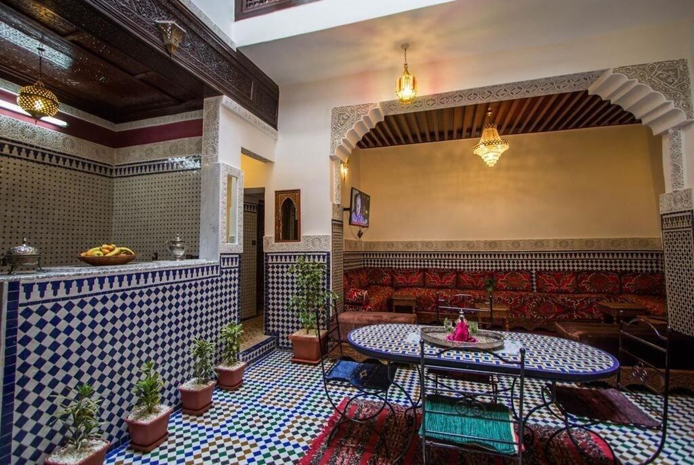 Dar El Mathaf-Morocco-FES-Lobby-3