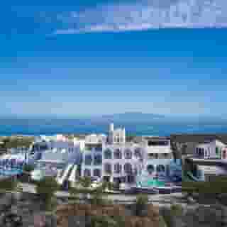 Mr and Mrs White Oia Santorini, 1 of 5