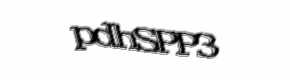 Security check image, please type the characters shown