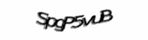 Security check image, please type the characters shown