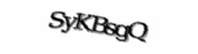 Security check image, please type the characters shown