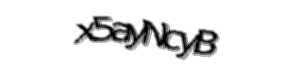 Security check image, please type the characters shown