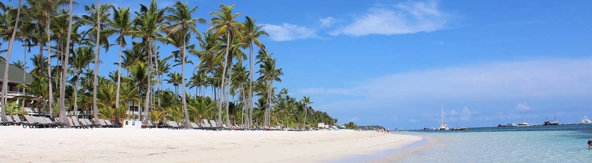 the Dominican Republic beach