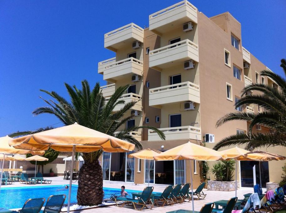 Top Hotel Kato Stalos, Crete West - On The Beach