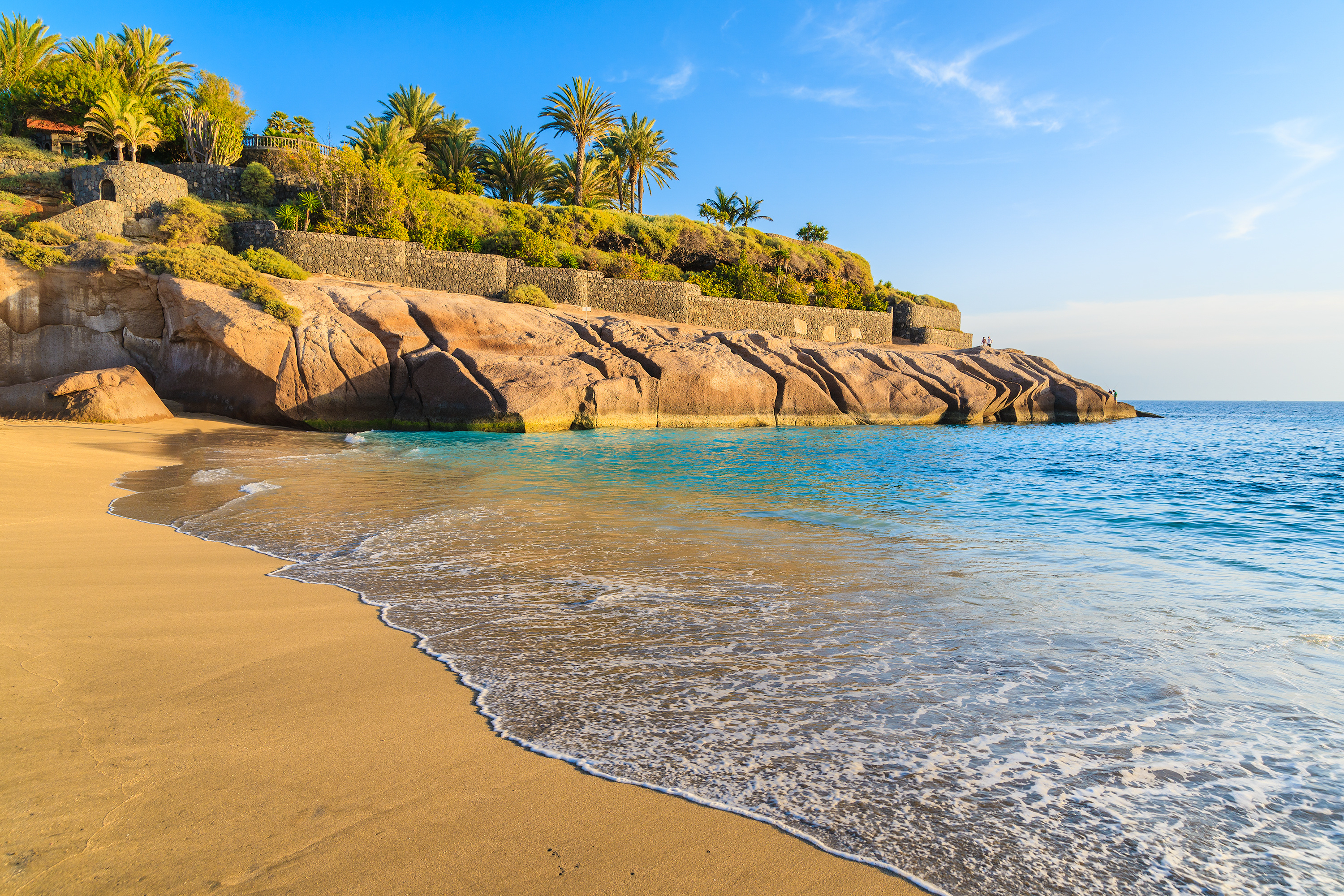 Playa del Duque beach, a place to relax and enjoy